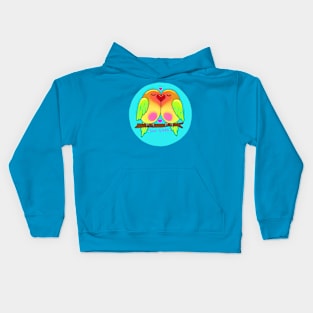 Lovebirds Kids Hoodie